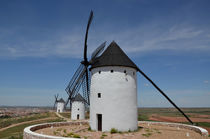 Windmühlen La Mancha von Iris Heuer