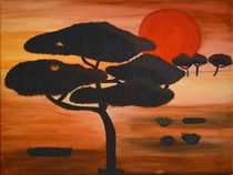 African Sunset by Iris Heuer