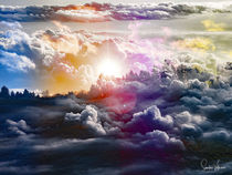 Dreamy Clouds by Sandra  Vollmann
