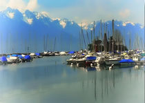 Hafen Lausanne 2 by Ditmar Brandt