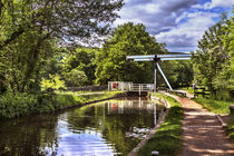 The Canal Bridge at Talybont on Usk by Ian Lewis