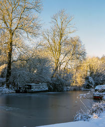 Winter Canal  von Jim Hellier