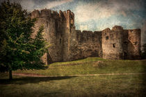 Chepstow Castle Towers by Ian Lewis