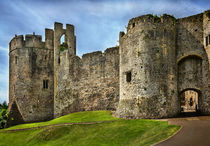 Gateway to Chepstow Castle by Ian Lewis