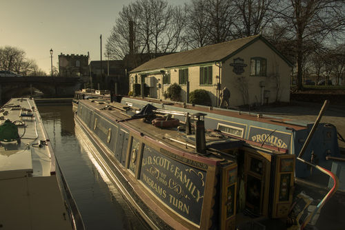 Stratford-barges