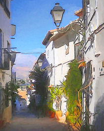 Altea Alley by arte-costa-blanca