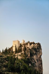 The Castello D'Arco. Lake Garda, Italy by David Lyons