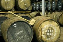 Glenmorangie Distillery. Single malt maturing  von David Lyons