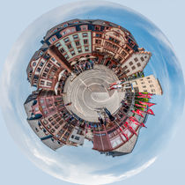 Mainz-Marktplatz als Little Planet by Erhard Hess