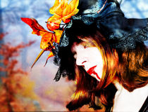 Autumn Witch II von Val Neumaier
