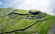 Dun Aenghus ancient stone fort. Aran Islands by David Lyons