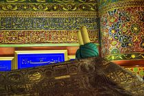 Sarcophagus of Persian Sufi mystic Mevlana by David Lyons