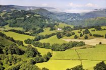 Over the Dee Valley. Llangollen, Wales by David Lyons