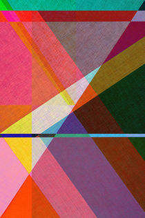'Farbenfrohe geometrische Formen - Grafik Design' von mosaiko
