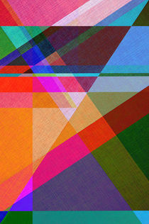 Farbenfrohe geometrische Formen - Grafik Design by mosaiko