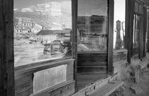 The Boone Store, Bodie ghost town. B&W   by David Lyons