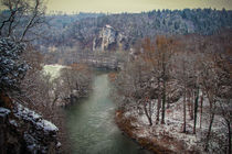 Blick von der Teufelsbrücke auf die Donau bei Inzigkofen - Naturpark Obere Donau von Christine Horn