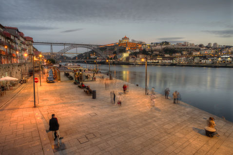 Porto-bridge-dusk