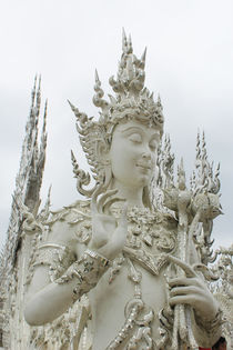 Thailandia,  White temple in  Chiang Rai von Tricia Rabanal