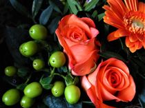 kleiner Blumenstrauß mit Rosen von assy