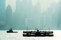 Star Ferry to Hong Kong Island by David Lyons