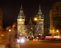 Rijksmuseum. Amsterdam. Night life. von Galina Solonova