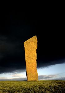 Stenness Standing Stone #1 by David Lyons