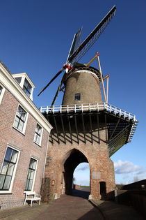 Windmill. Wijk bij Duurstede. Sunny. by Galina Solonova