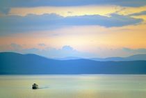 Lake Champlain from the Vermont shore by David Lyons
