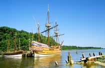 The colonial settlement of Jamestown, Virginia by David Lyons