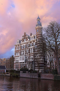 Beautiful building. Amsterdam. by Galina Solonova