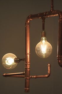 Industrial Lamp by Bianca Baker