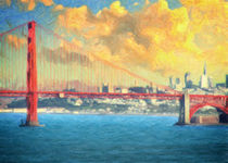 San Francisco City Skyline by zapista