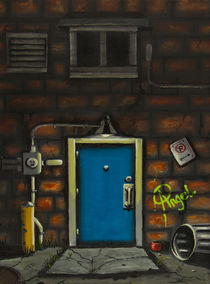 Back Alley Door by Angelo Pietrarca