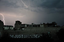 Berlin Lightning Storm von Bianca Baker