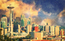 Seattle Skyline von zapista