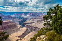 Grand Canyon mit Wolkenhimmel by reisen-fotografie-blog