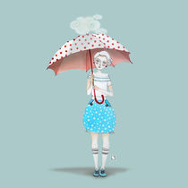 Girl with Umbrella von rebekka ivacson