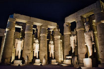 Luxor Temple at Night von Andy Doyle
