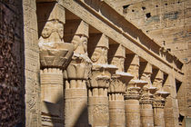 Pillars at Philae Temple in Aswan von Andy Doyle