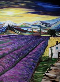 Sonnenuntergang in Provence by yana-kott