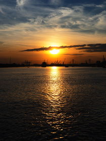 sunrise saigon river  by k-h.foerster _______                            port fO= lio