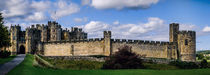 Alnwick Castle Panorama von Colin Metcalf
