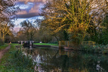 Autumn Reflections On The Kennet by Ian Lewis