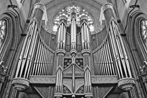 Orgel in schwarz und weiß von kattobello