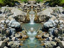 Wasserfall im Spiegelbild von kattobello