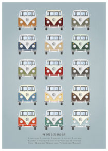 VW T1 colors by Dennson Creative