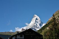 das Matterhorn auf dem Dach von assy