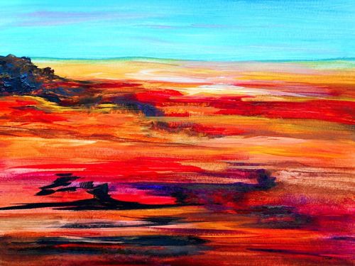 Arizona-abstract-landscape-plus-plus-this-one-metal-print