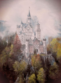 Schloss in den Wolken / Castle in the Clouds. von Apostolescu  Sorin